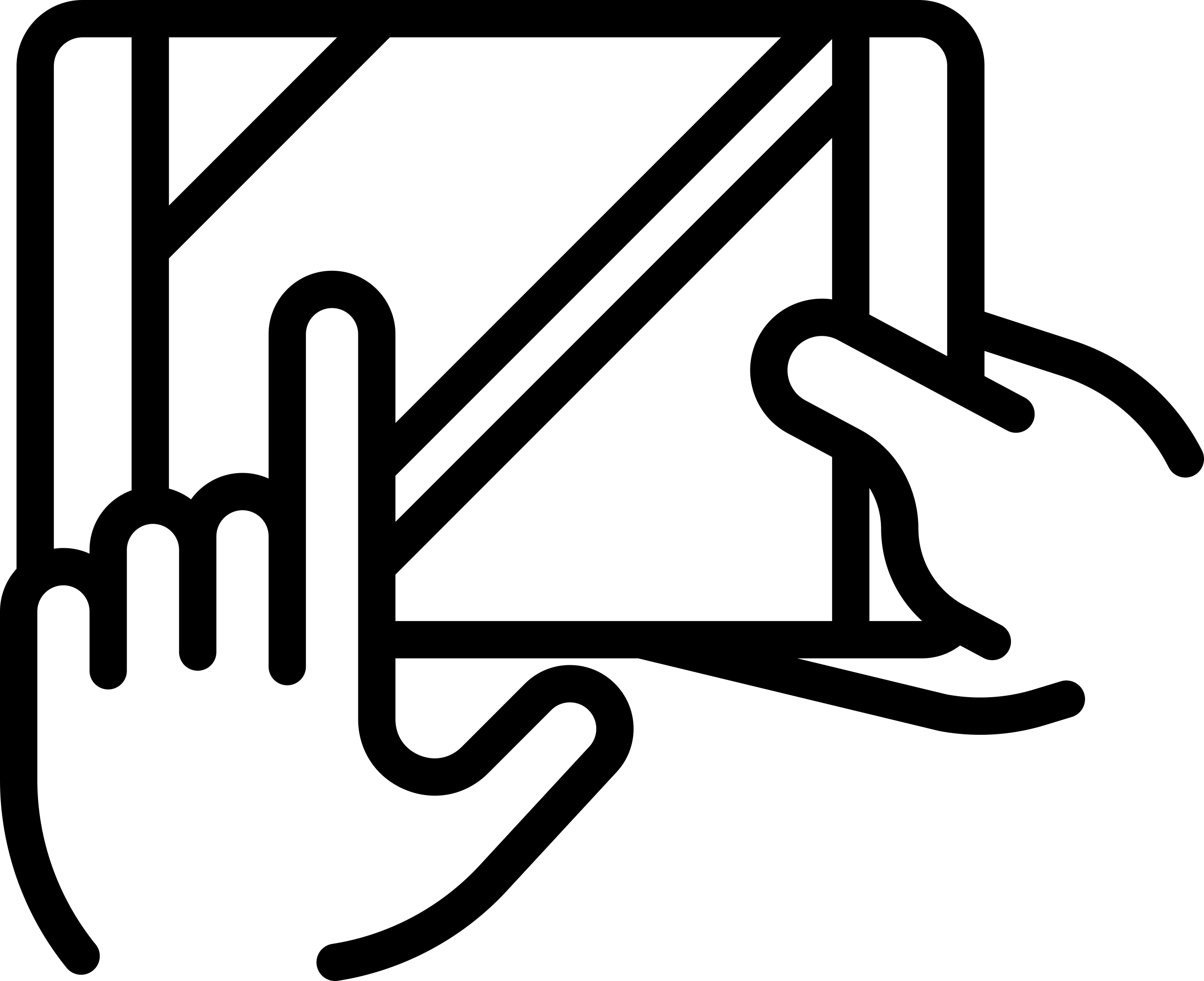 Hand And Tablet Line Art Svg Vector Free Vectors